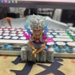 Nuevo 10cm Mini One Piece Figura de Acción - Luffy Gear 5 Nika