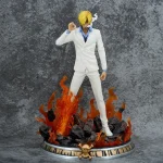 Figura de Sanji con traje blanco (33.5 cm)