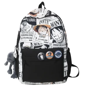 Mochila One Piece: Luffy Se Busca