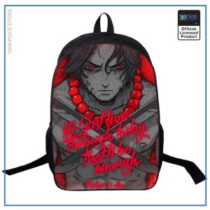 Mochila One Piece: Puño de Fuego Ace, Oficial